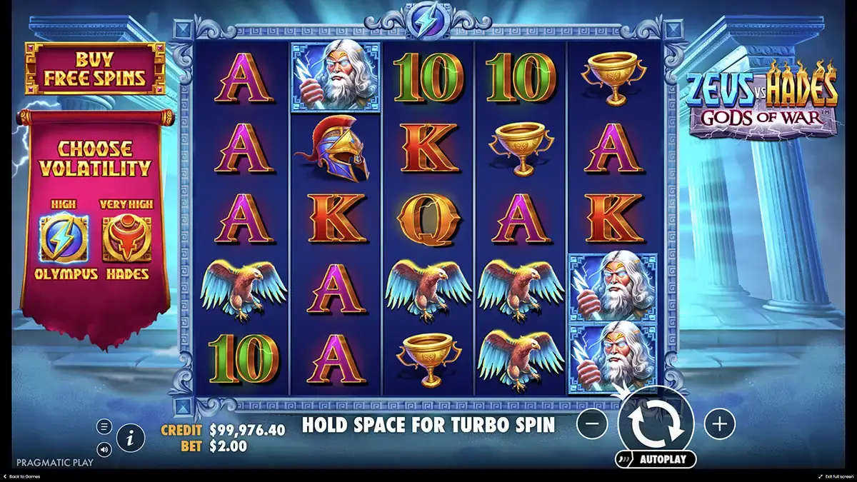 Zeus vs. Hades Tactics