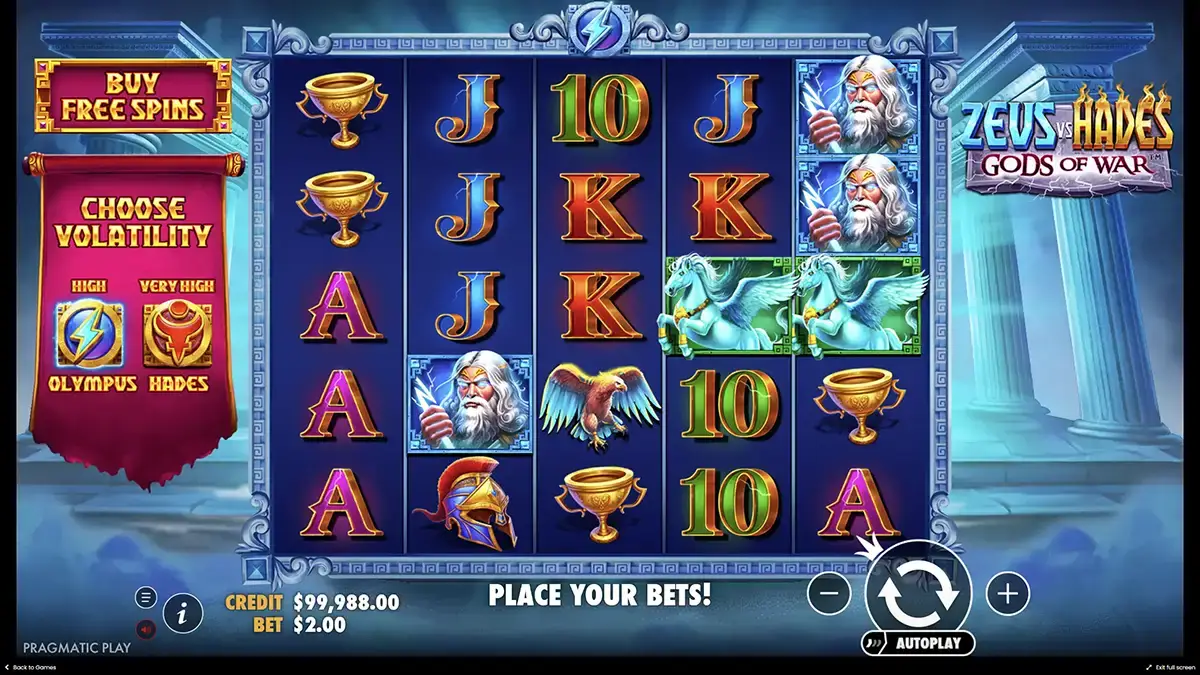 How to win at the Zeus vs. Hades slot